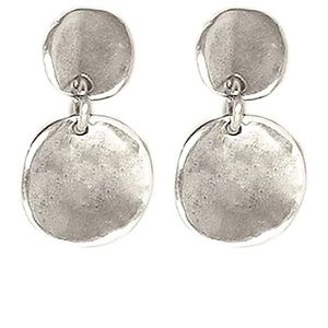 COPY - Uno de 50 silver scales earrings